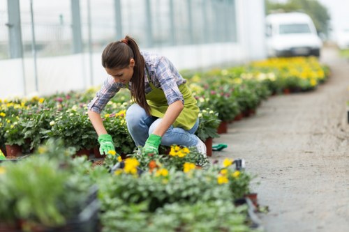 Customer raising a concern about gardening work being reviewed fairly
