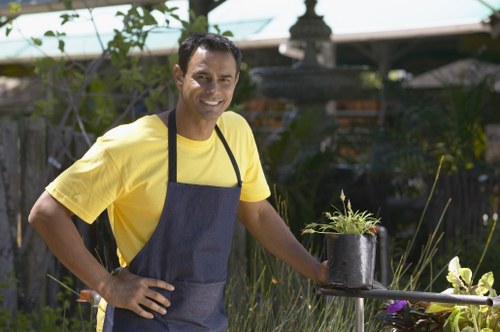 Professional gardening services in a North Kensington residential garden