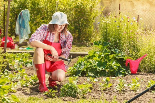Gardeners North Kensington team caring for a local garden