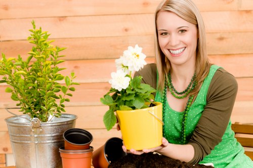 Gardeners North Kensington carrying out safe garden care with planning